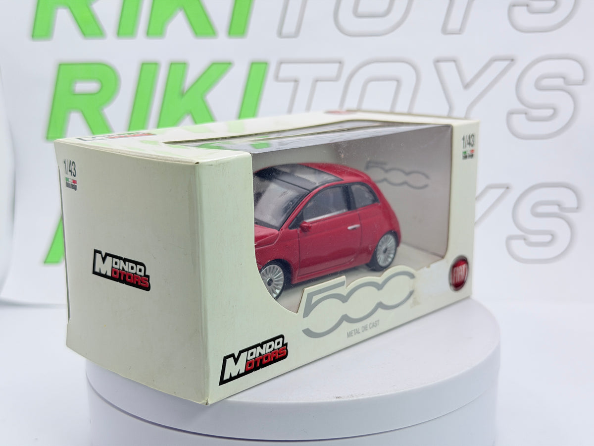 Fiat 500 Mondo Motors 1/43 Rosso 2007