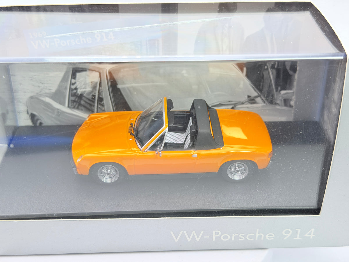Volkswagen-Porsche 914 1/43 Arancione 1969