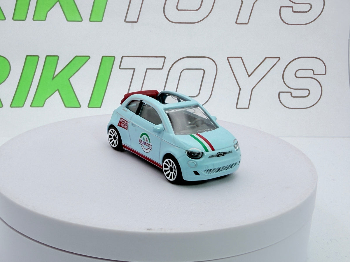 Fiat 500 Elettrica C Majorette 1/55 Celeste