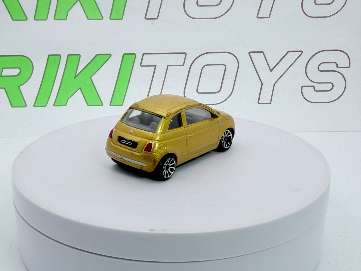 Fiat 500 Majorette 1/55 Oro metallizzato 2007
