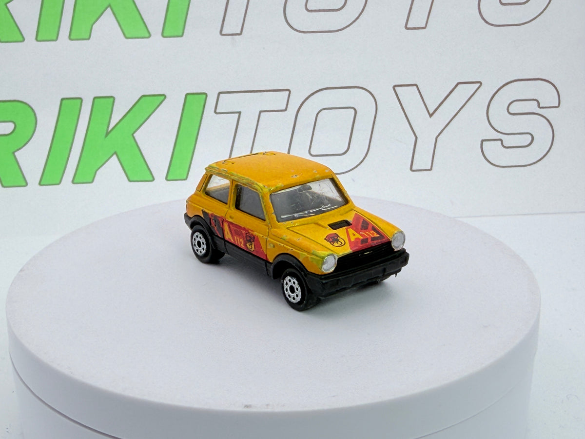 Autobianchi A 112 Abarth Majorette 1/53 Giallo 1983