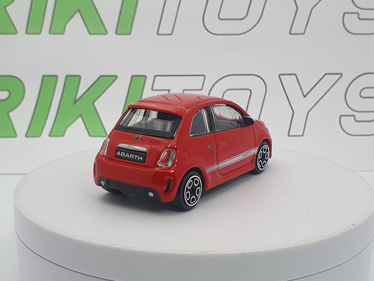 Fiat 500 Abarth Burago 1/43 Rosso 2008