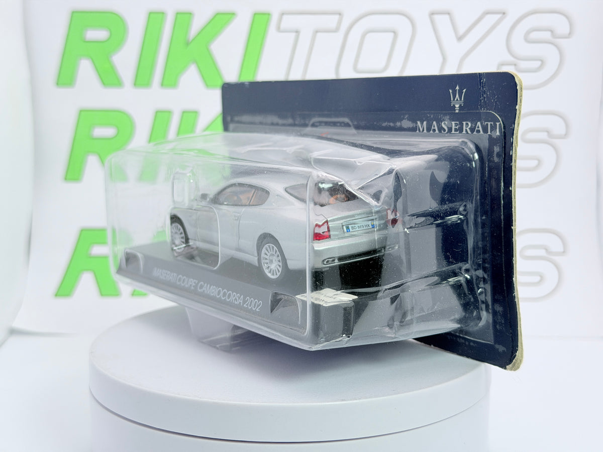 Maserati Coupé Cambiocorsa Edicola 1/43 Argento 2002