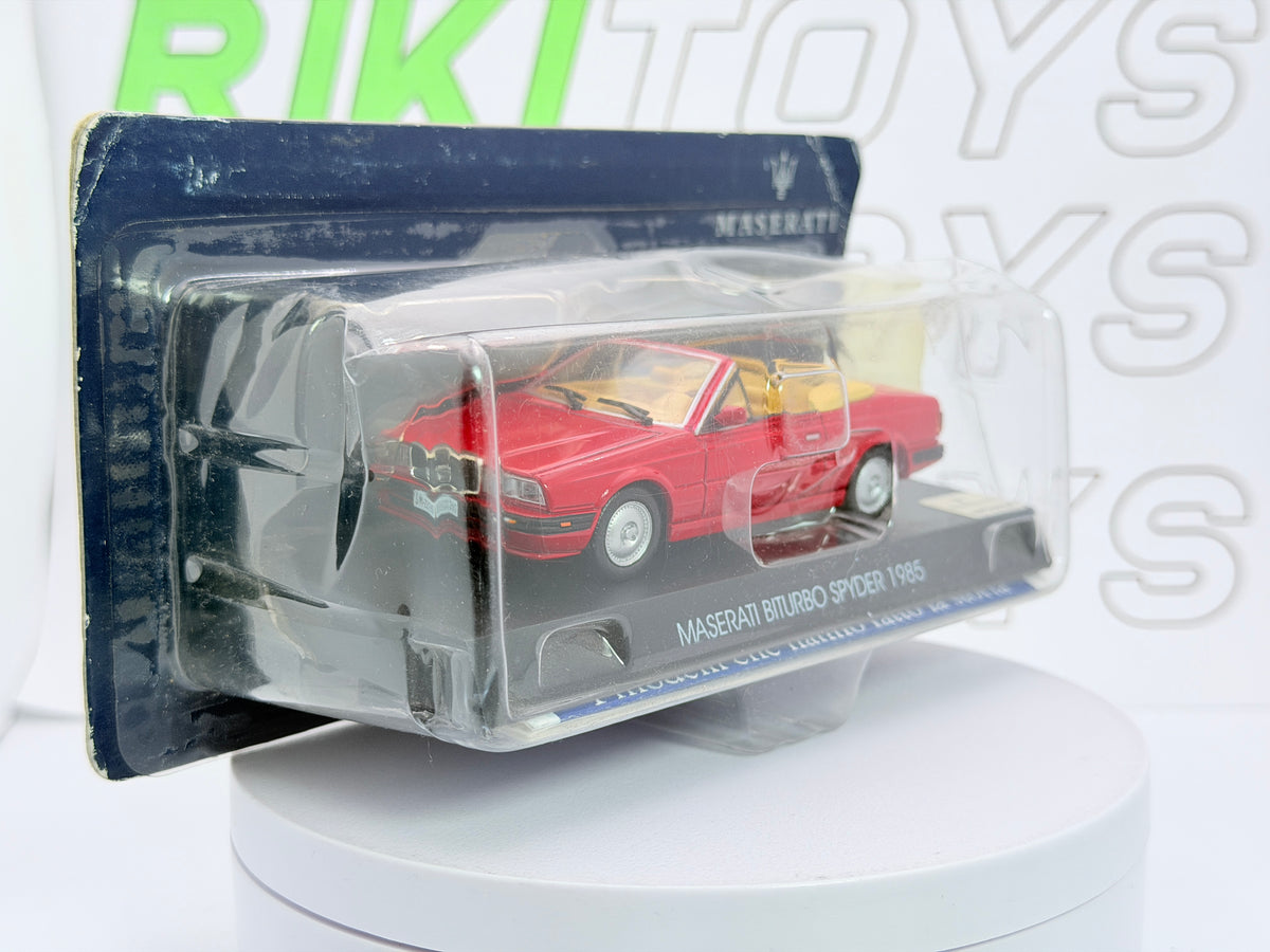 Maserati Biturbo Spider Edicola 1/43 Rosso 1985