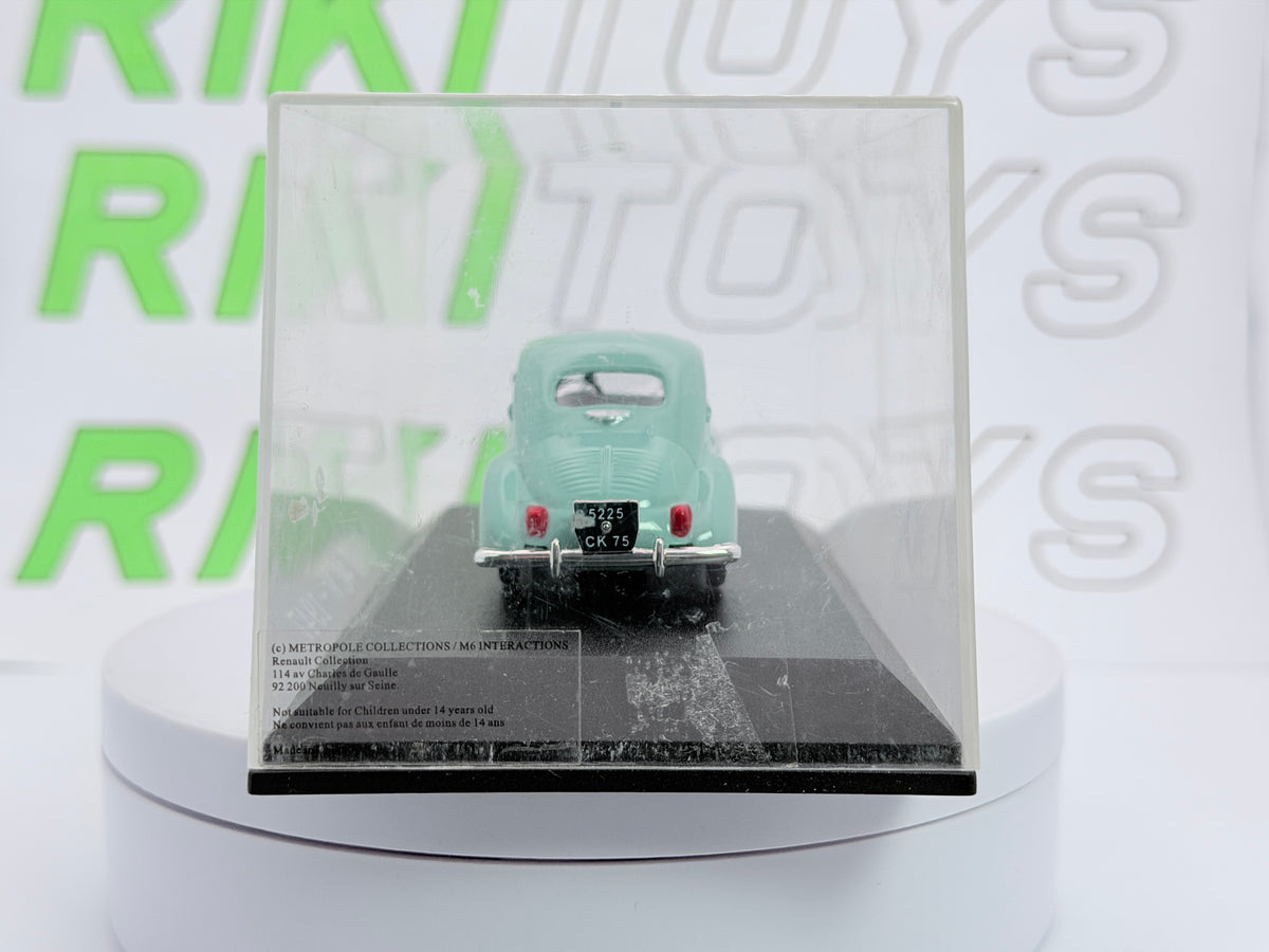 Renault 4 CV Edicola 1/43 Verde 1947
