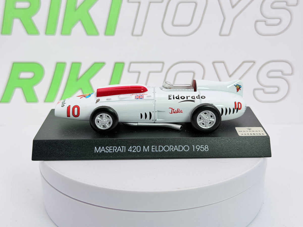 Maserati 420 M Eldorado Edicola 1/43 Bianco