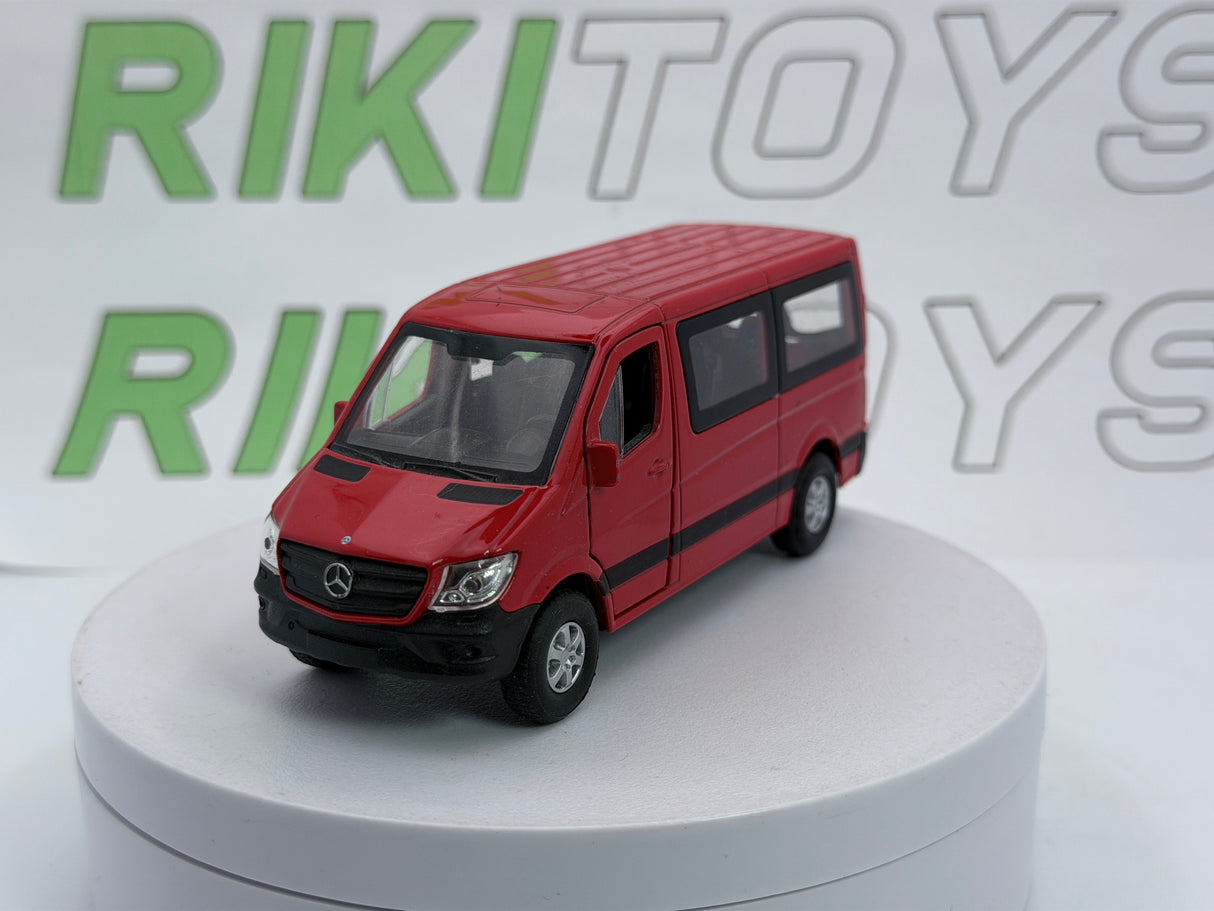 Mercedes Benz Sprinter Minibus Welly 1/43 Rosso