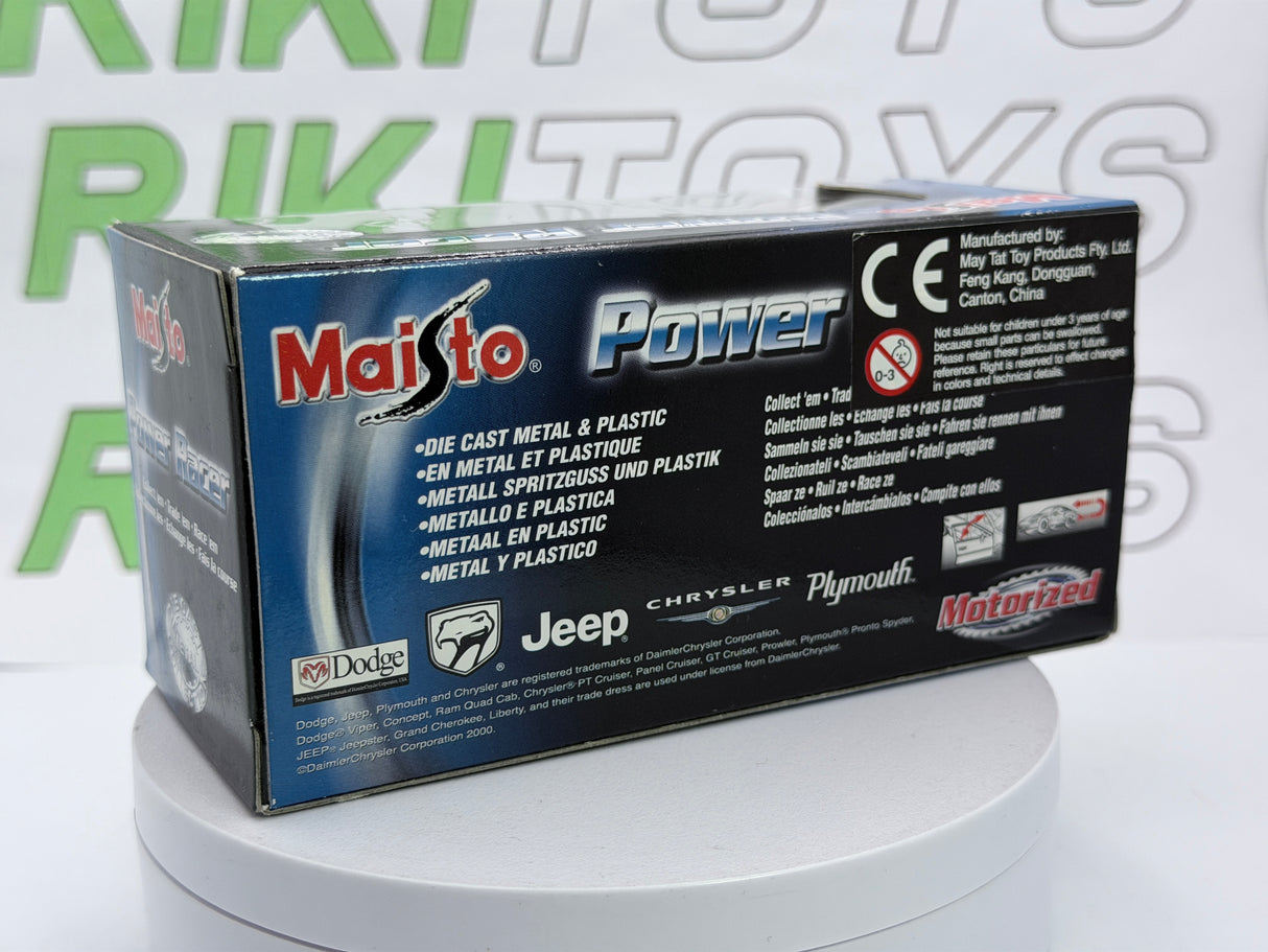 Jeep Cherokee Maisto 1/38 Nero