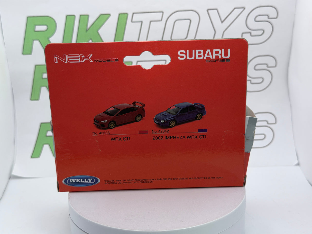 Subaru Impreza WRX Welly 1/38 Rosso