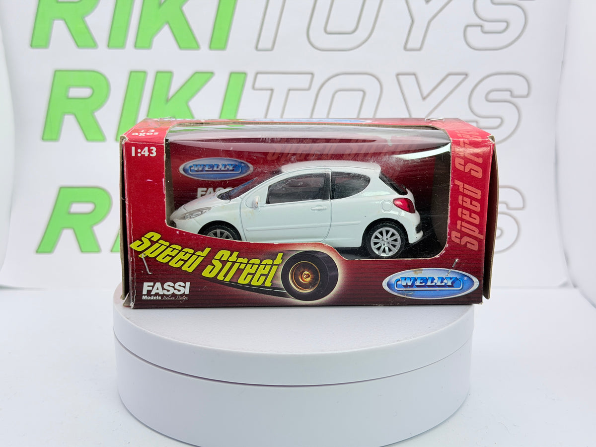 Peugeot 207 Welly 1/43 Bianco