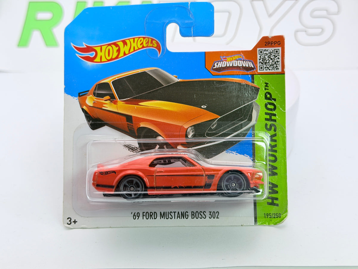 Ford Mustang Boss Hot Wheels Arancione