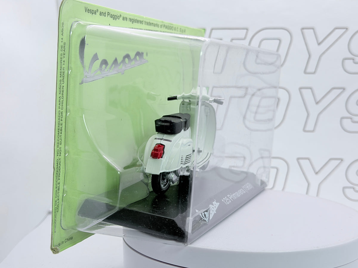 Piaggio Vespa 125 Primavera Edicola 1/18 Bianco