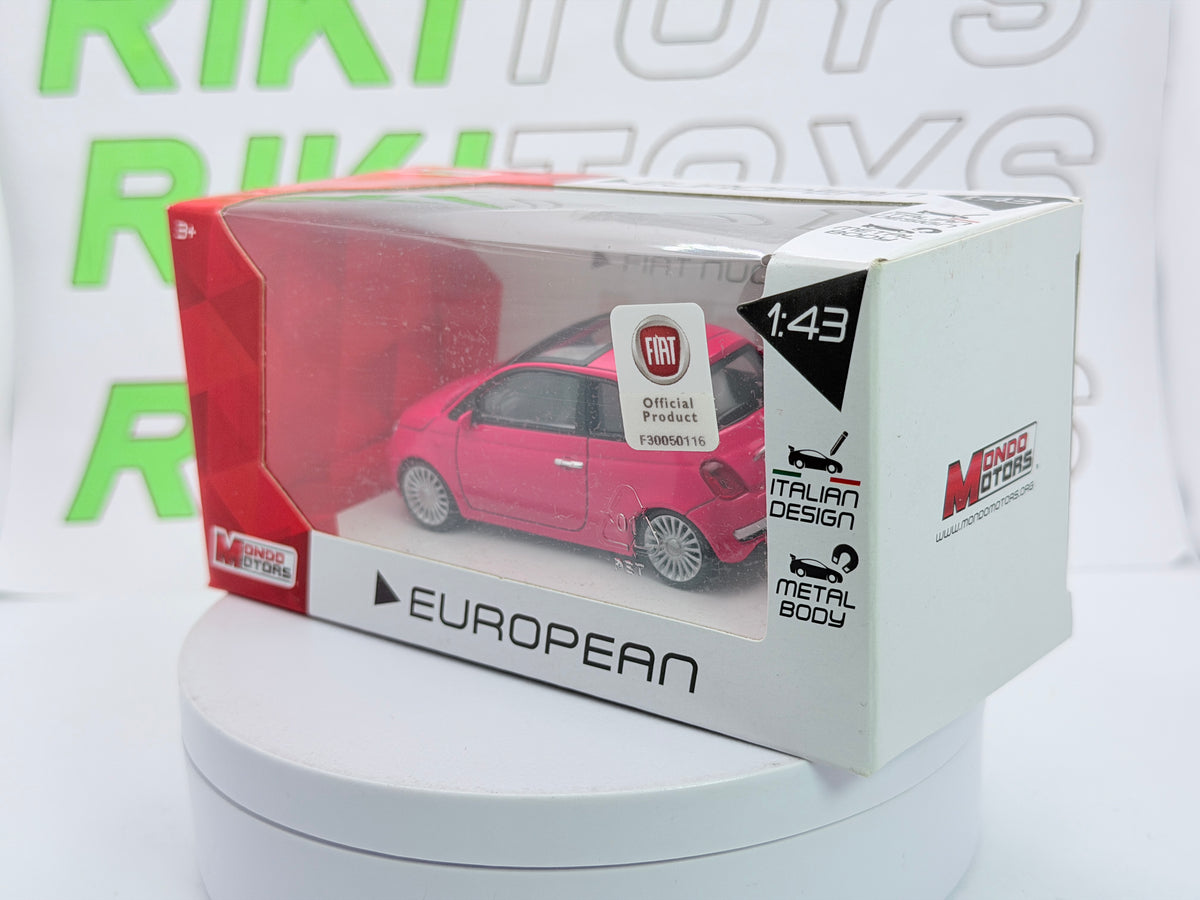 Fiat 500 Mondo Motors 1/43 Fucsia scuro
