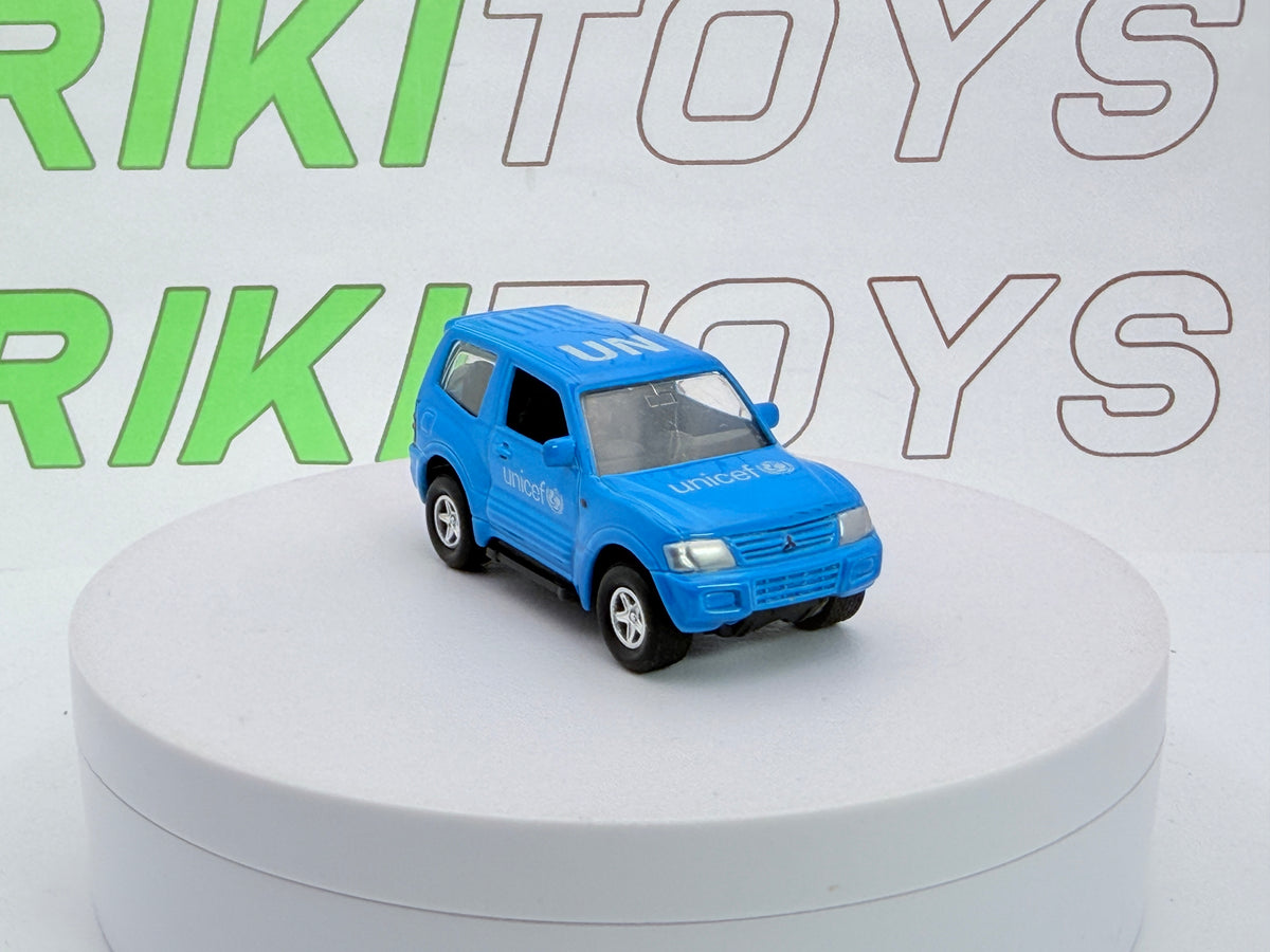 Mitsubishi Pajero 3p Welly 1/60 Azzurro