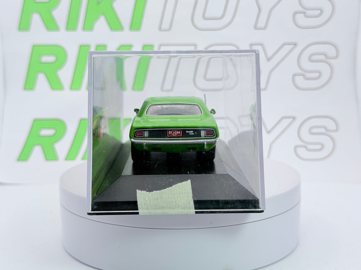 Plymouth Hemy Cuda Edicola 1/43 Verde 1972
