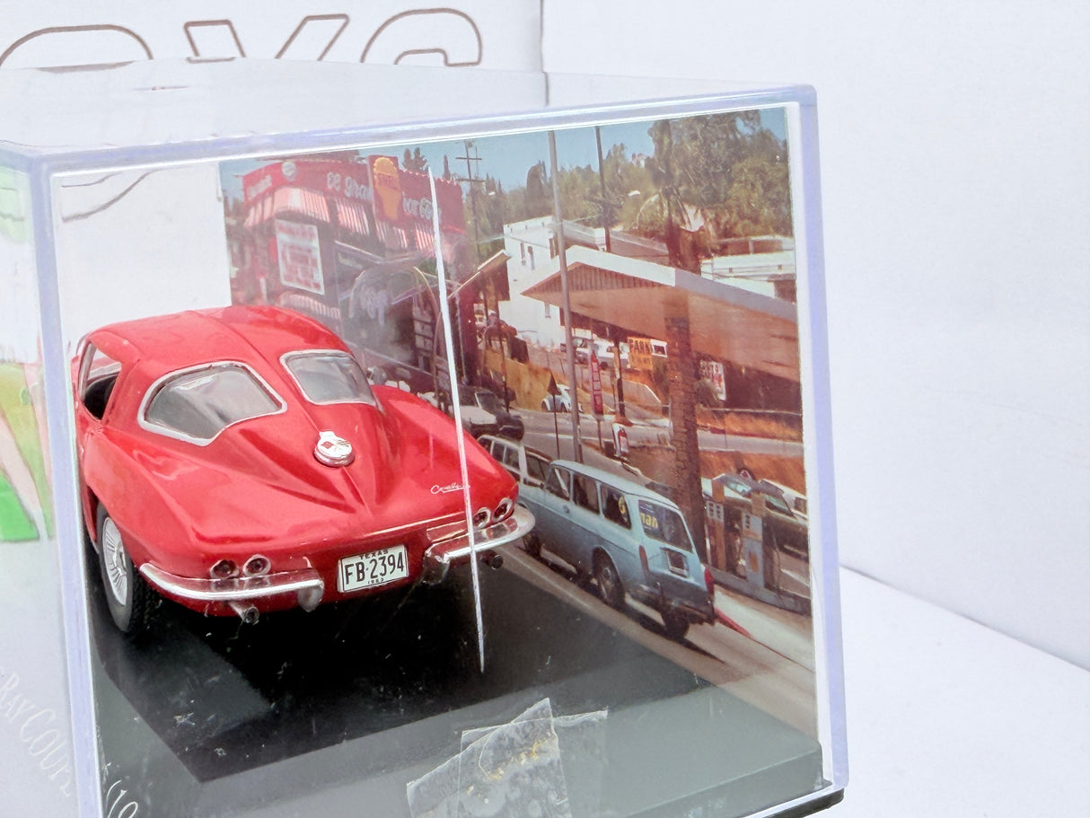 Dodge Corvette C2 Edicola 1/43 Rosso 1963