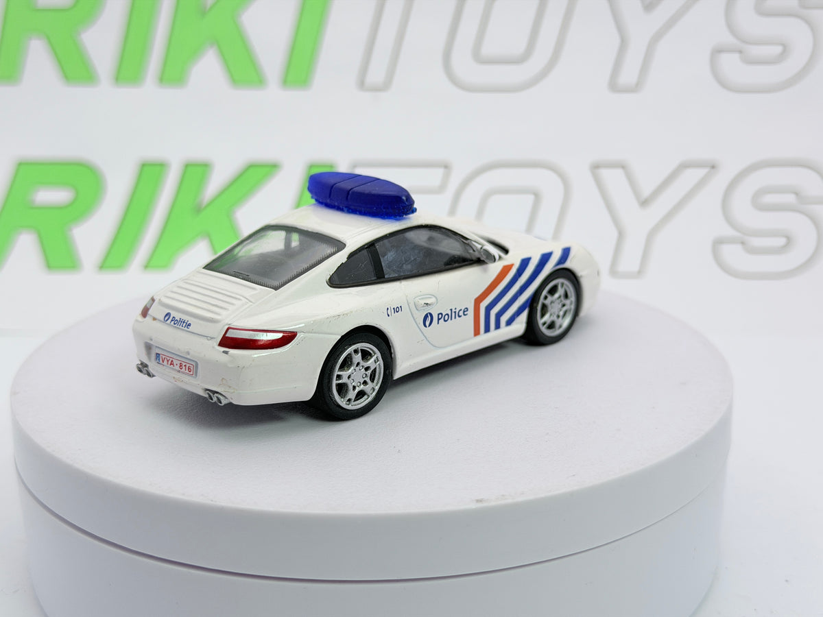 Porsche 911 997 Cararama 1/43 Bianco
