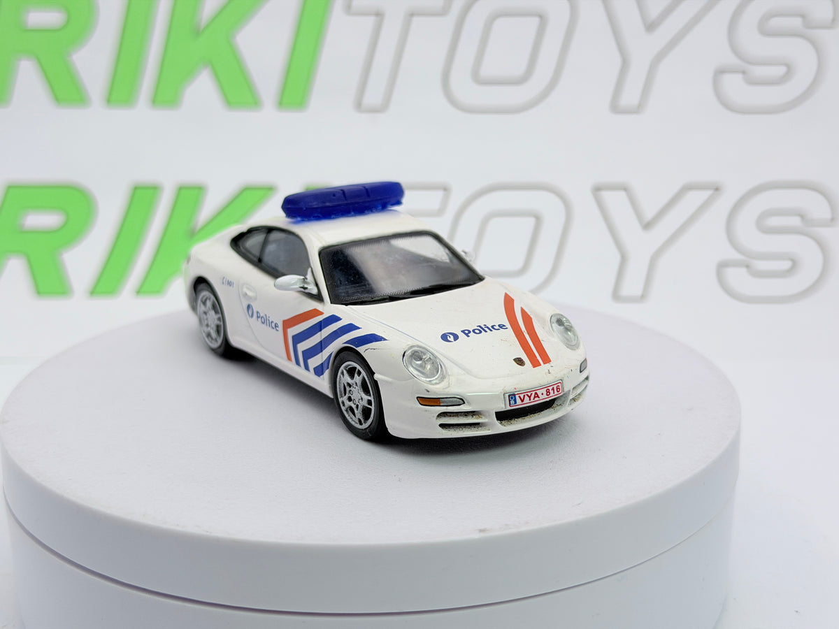 Porsche 911 997 Cararama 1/43 Bianco
