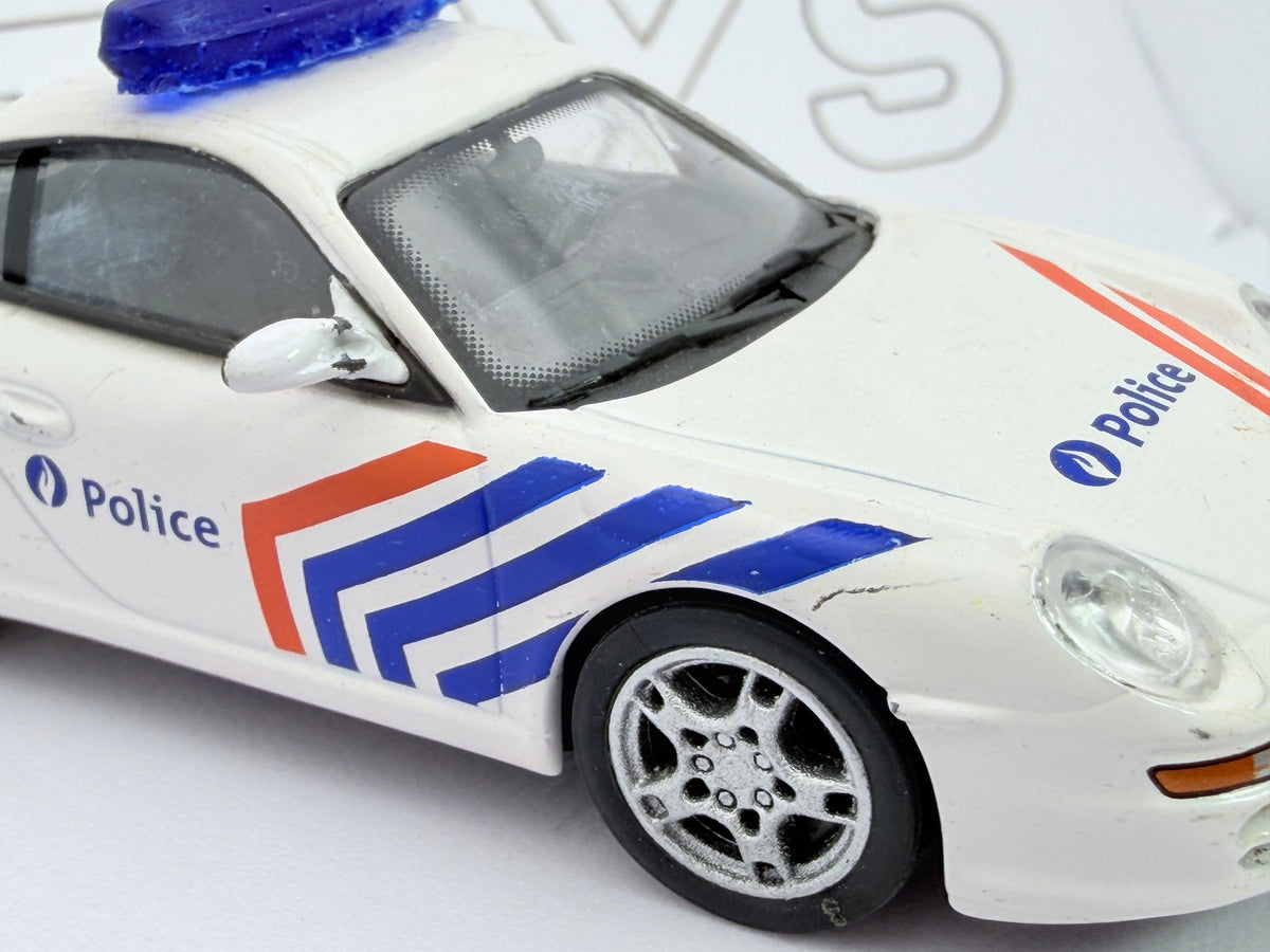 Porsche 911 997 Cararama 1/43 Bianco