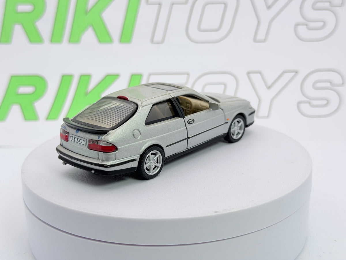 Saab 9.3 Coupè Cararama 1/43 Argento