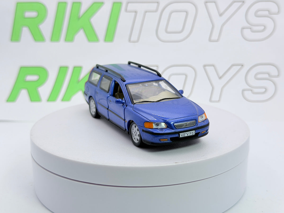 Volvo V70 Schuco 1/43 Blu scuro