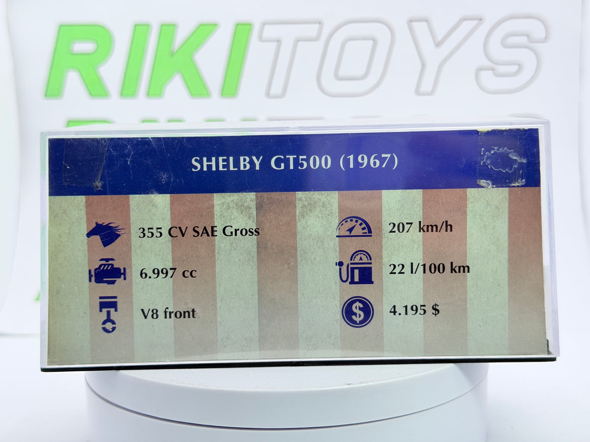 Shelby GT 500 Edicola 1/43 Blu metallizzato 1967