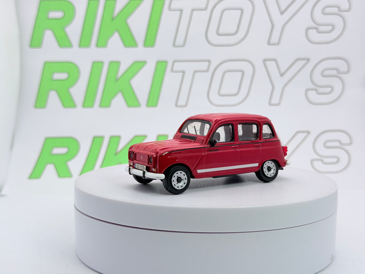 Renault R4 GTL Burago 1/43 Rosso