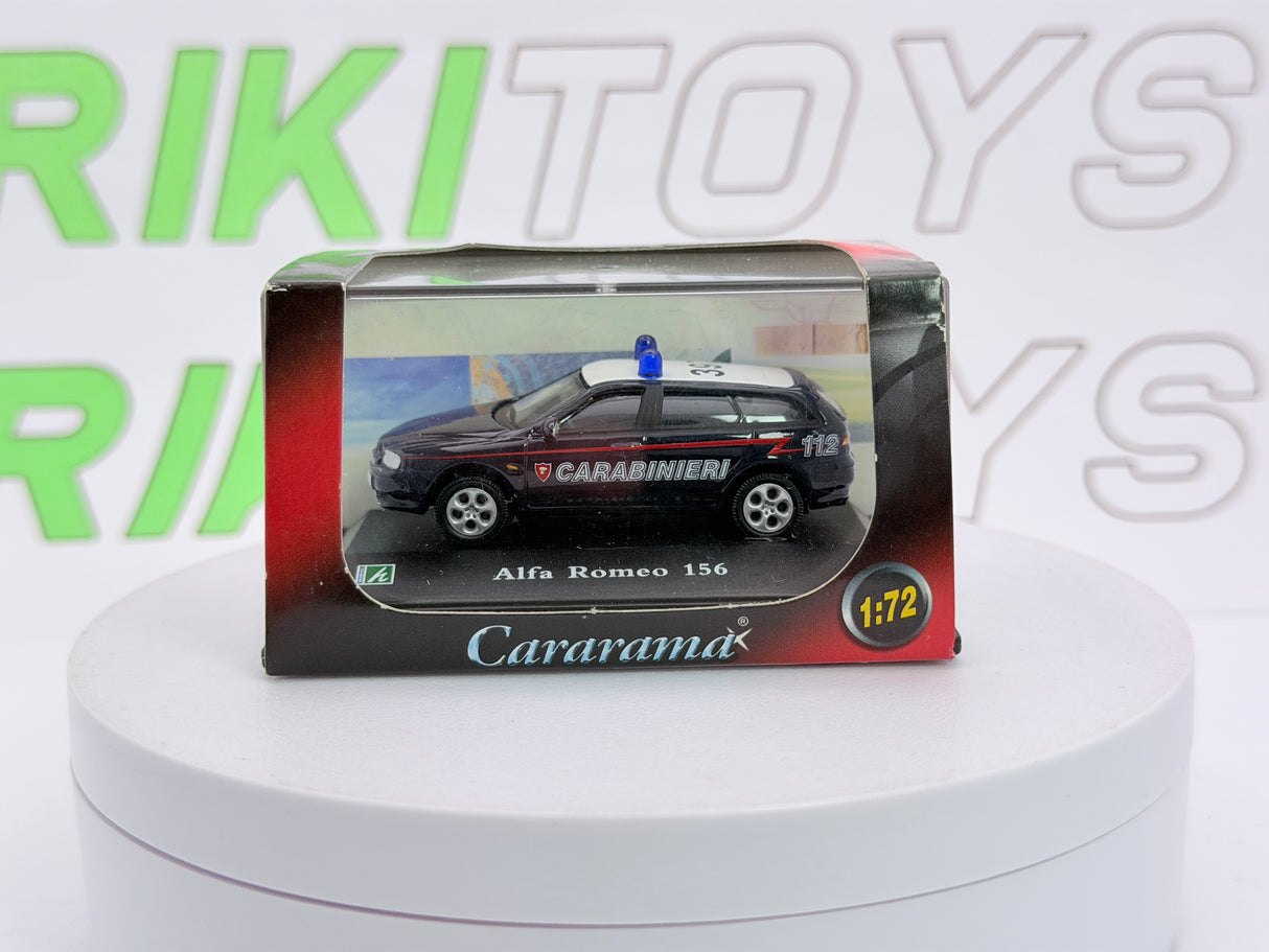 Alfa Romeo 156 Station Wagon Carabinieri Cararama 1/72 Blu 1999