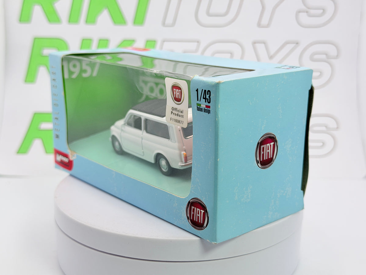 Fiat 500 Giardiniera Mondo Motors 1/43 Bianco