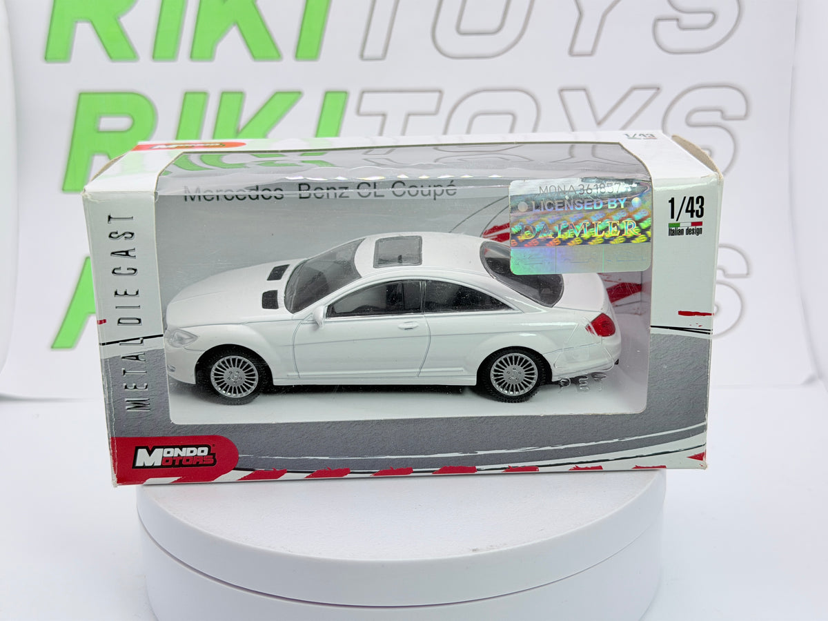 Mercedes Benz CL Coupé Mondo Motors 1/43 Bianco