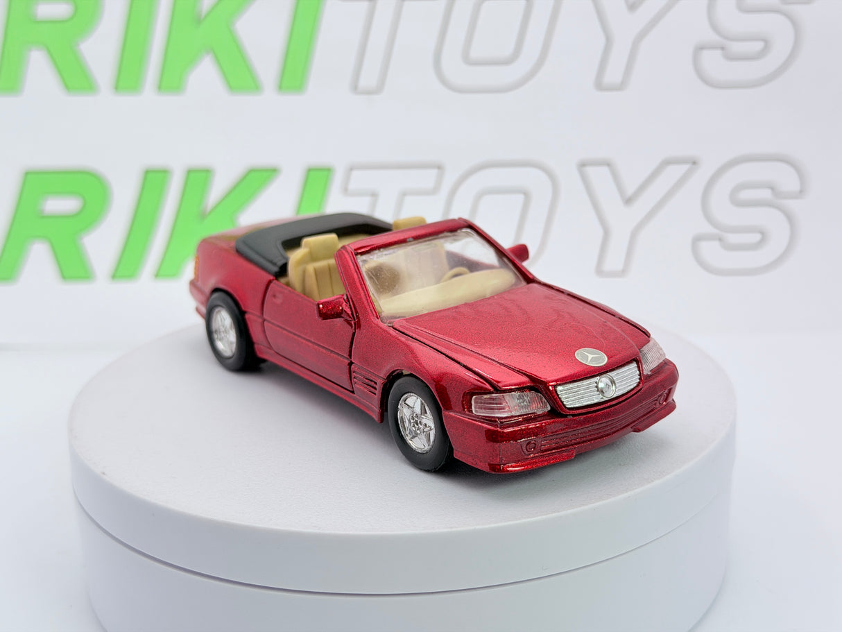 Mercedes Benz 500 SL Welly 1/38 Rosso Metalizzato 1989