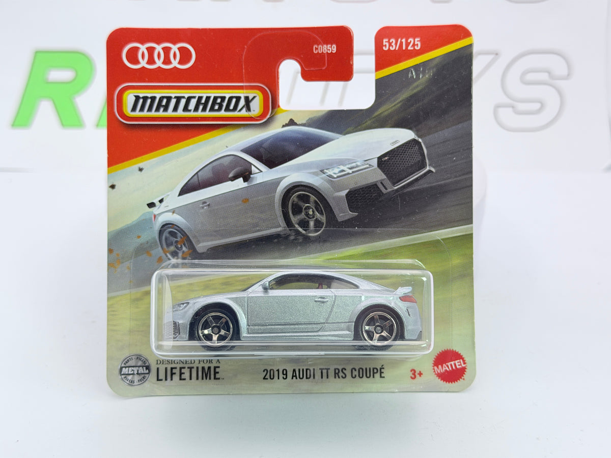 Audi TT Coupé RS Matchbox 1/60 Argento 2019