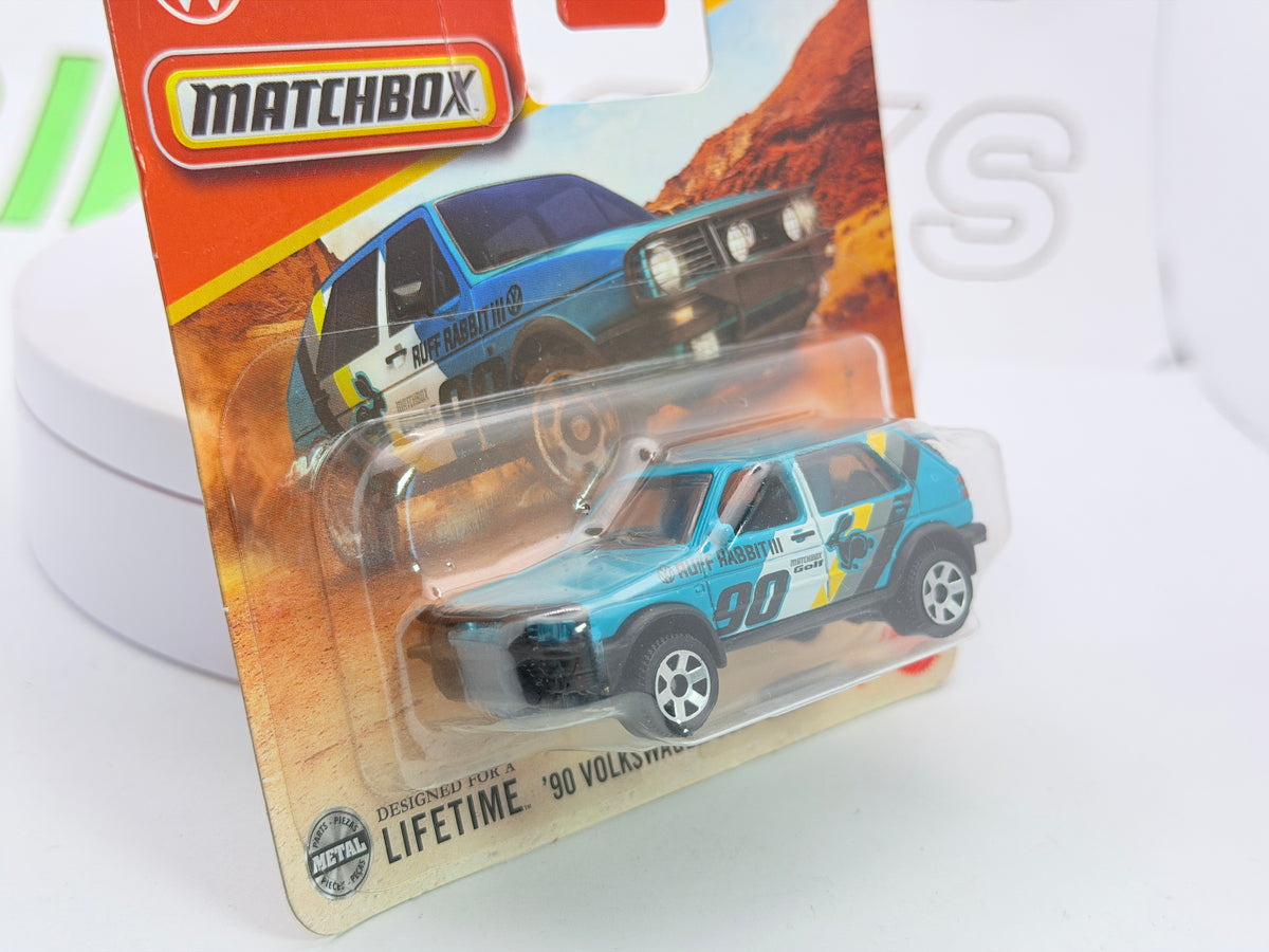 Volkswagen Golf 2 Country Matchbox 1/60 Celeste 1990