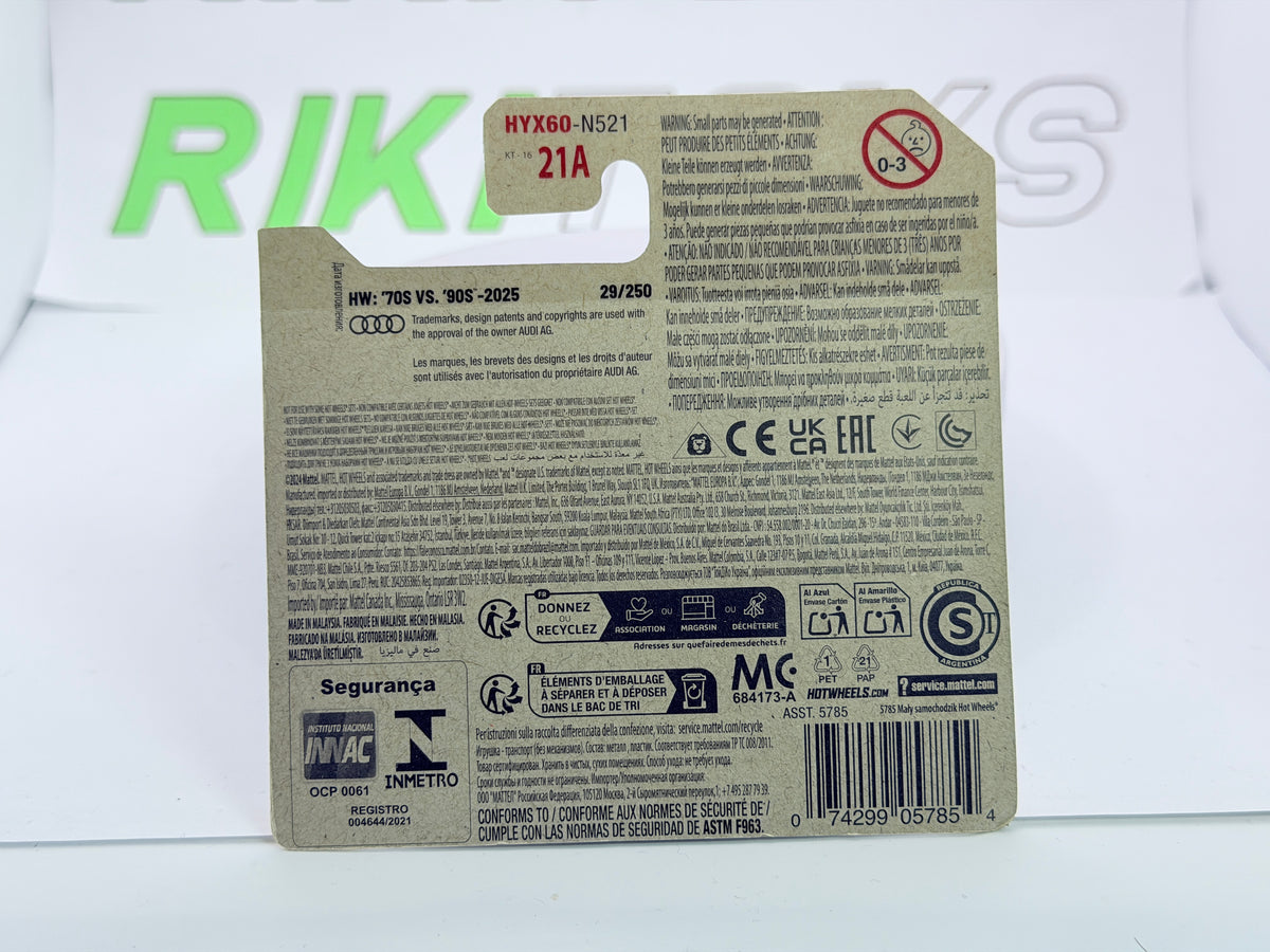 Audi Avant RS2 Hot Wheels 1/60 Bianco 1994