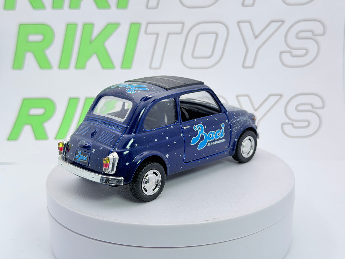 Fiat 500 F Kinsmart 1/24 Blu 1965