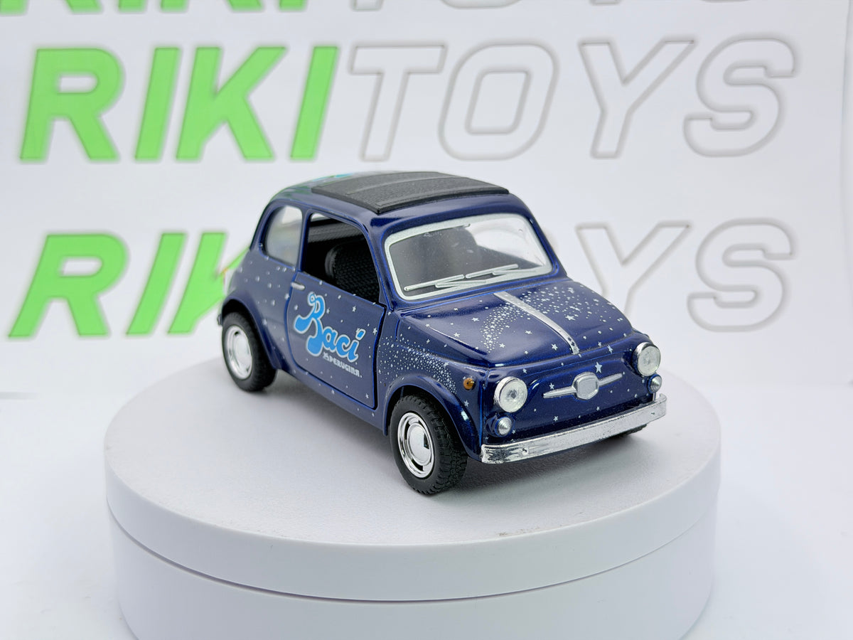 Fiat 500 F Kinsmart 1/24 Blu 1965