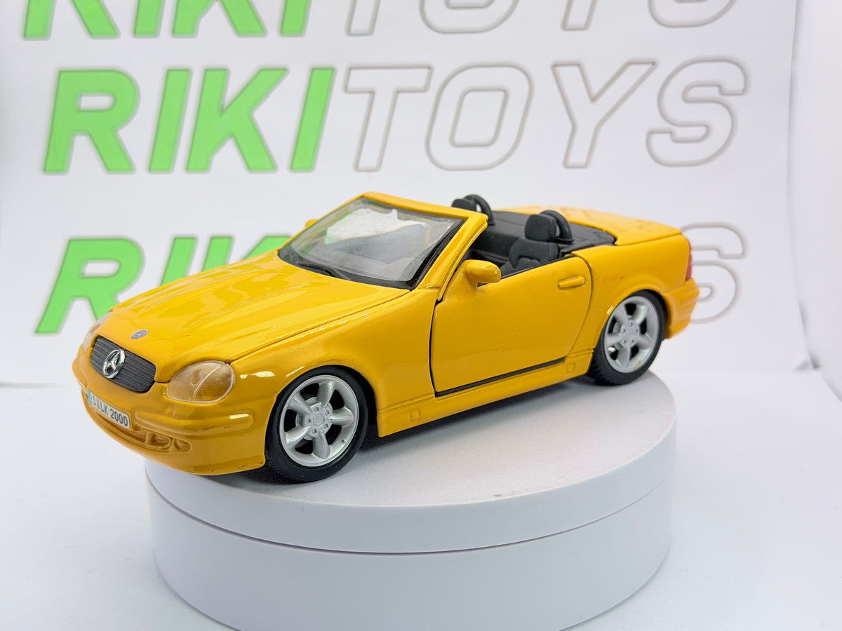 Mercedes Benz 200 SLK R 170 Maisto 1/24 Giallo 1988