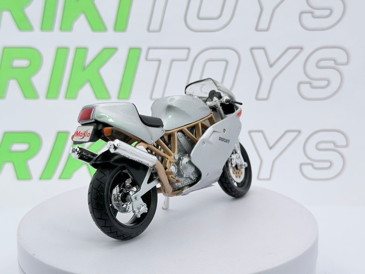 Ducati 900 S.Sport F.E. Maisto 1/18 Argento