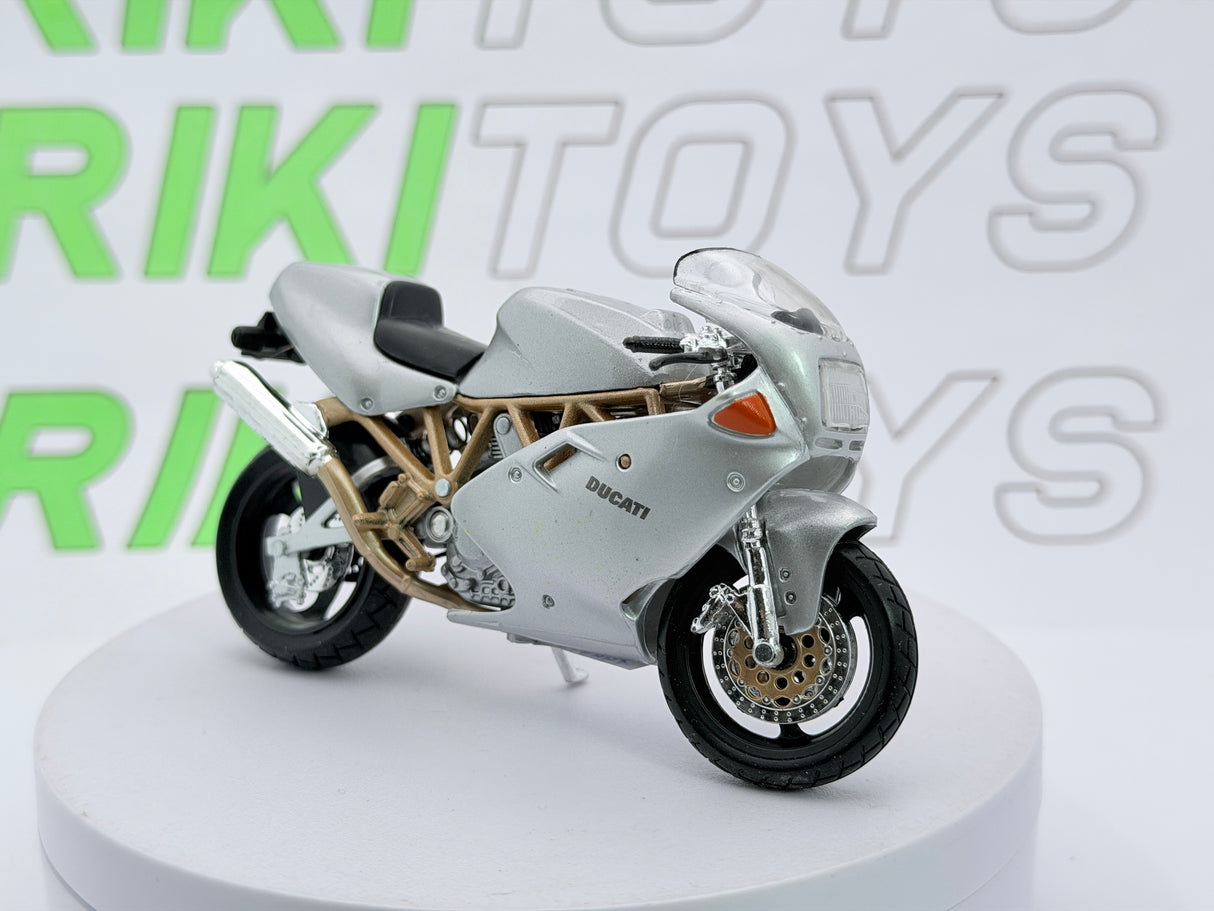 Ducati 900 S.Sport F.E. Maisto 1/18 Argento