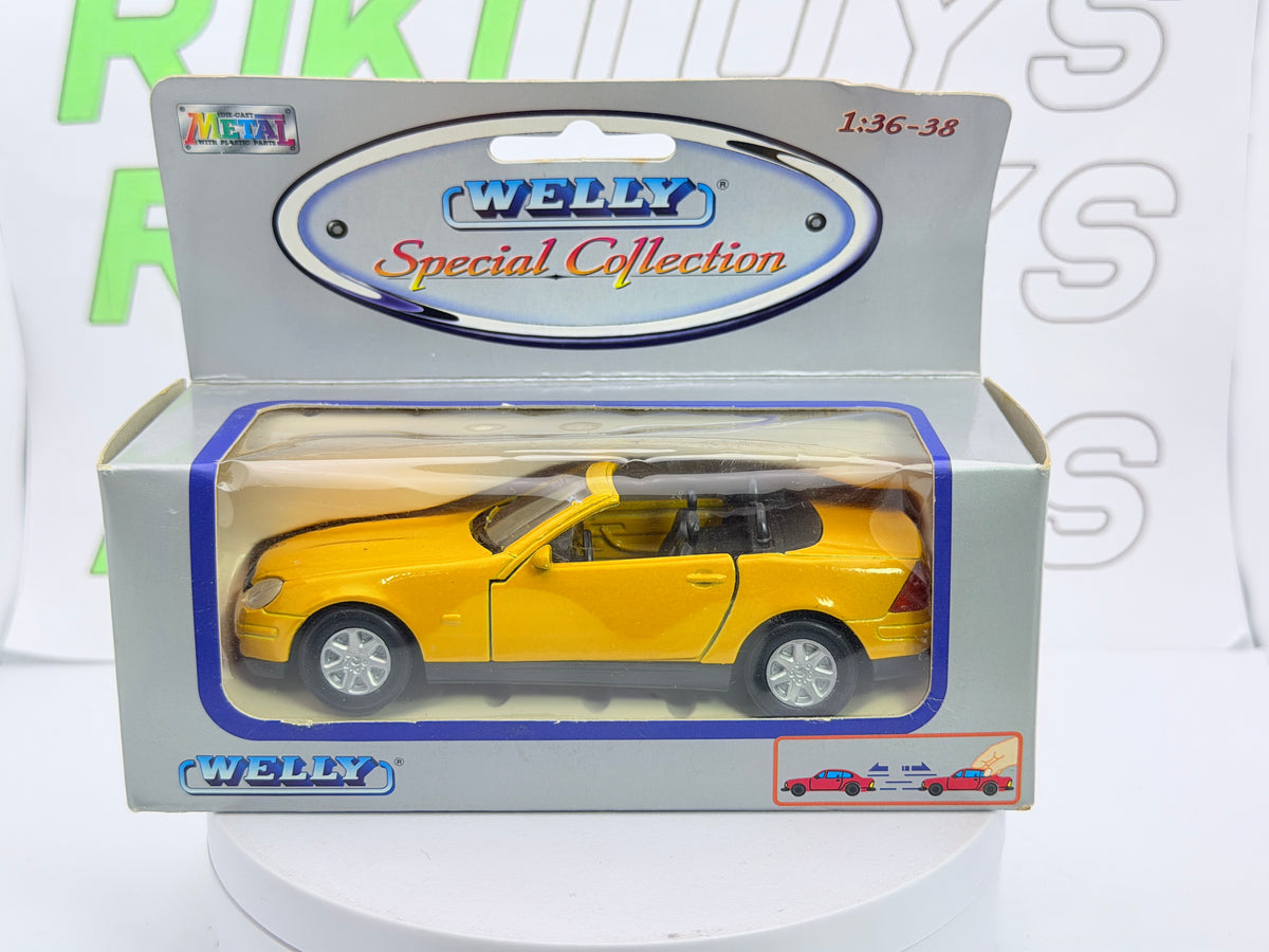 Mercedes Benz SLK R 170 Welly 1/38 Giallo