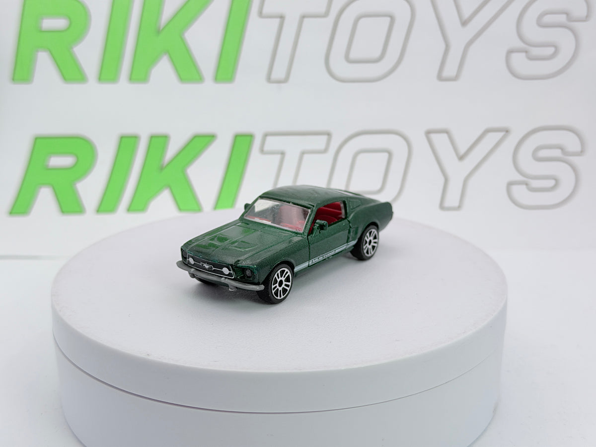 Ford Mustang Majorette 1/62 Verde metallizzato