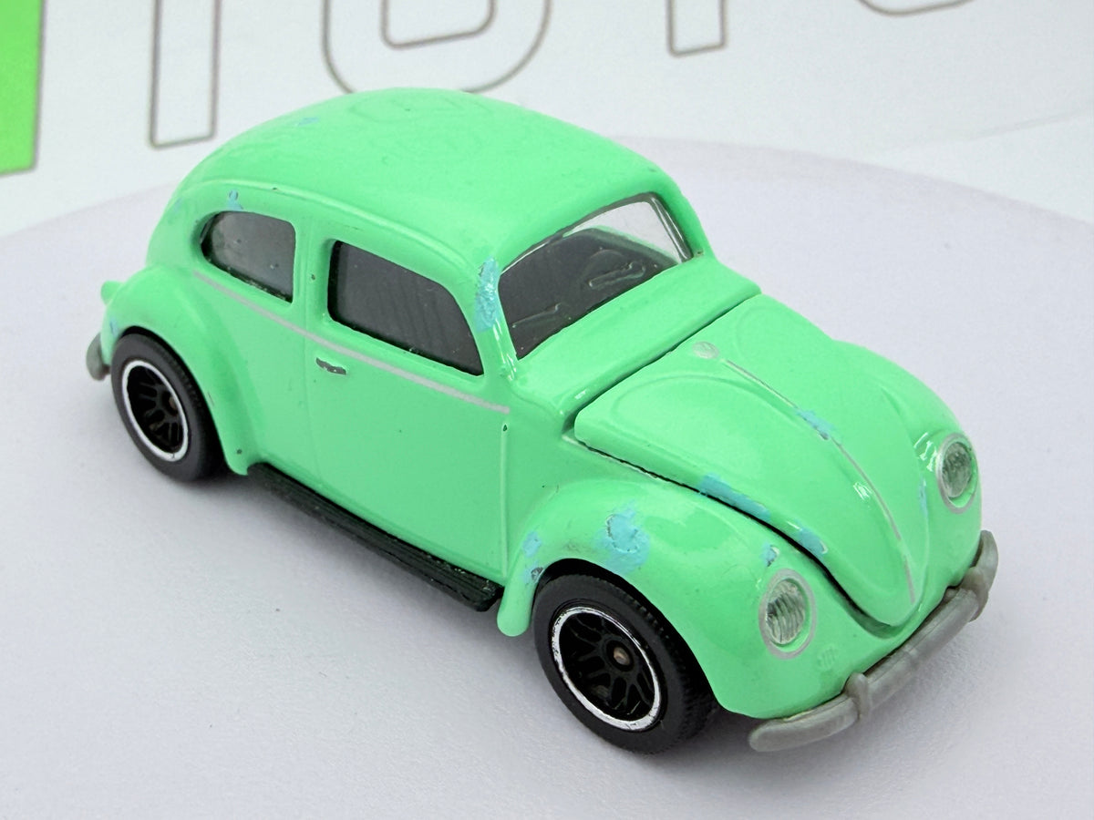 Volkswagen Maggiolino Ovalino Majorette 1/64 Verde
