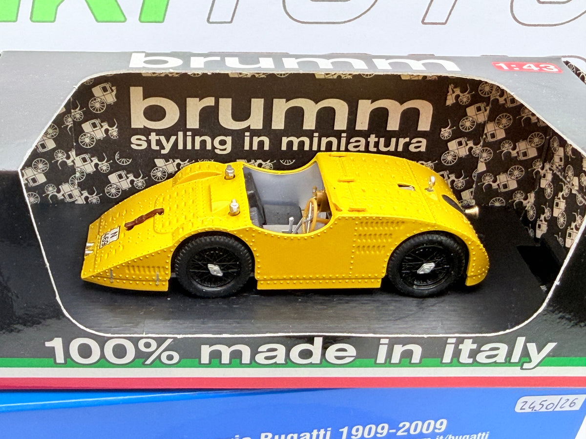 Bugatti Tipo 32 Tank Brumm 1/43 Giallo