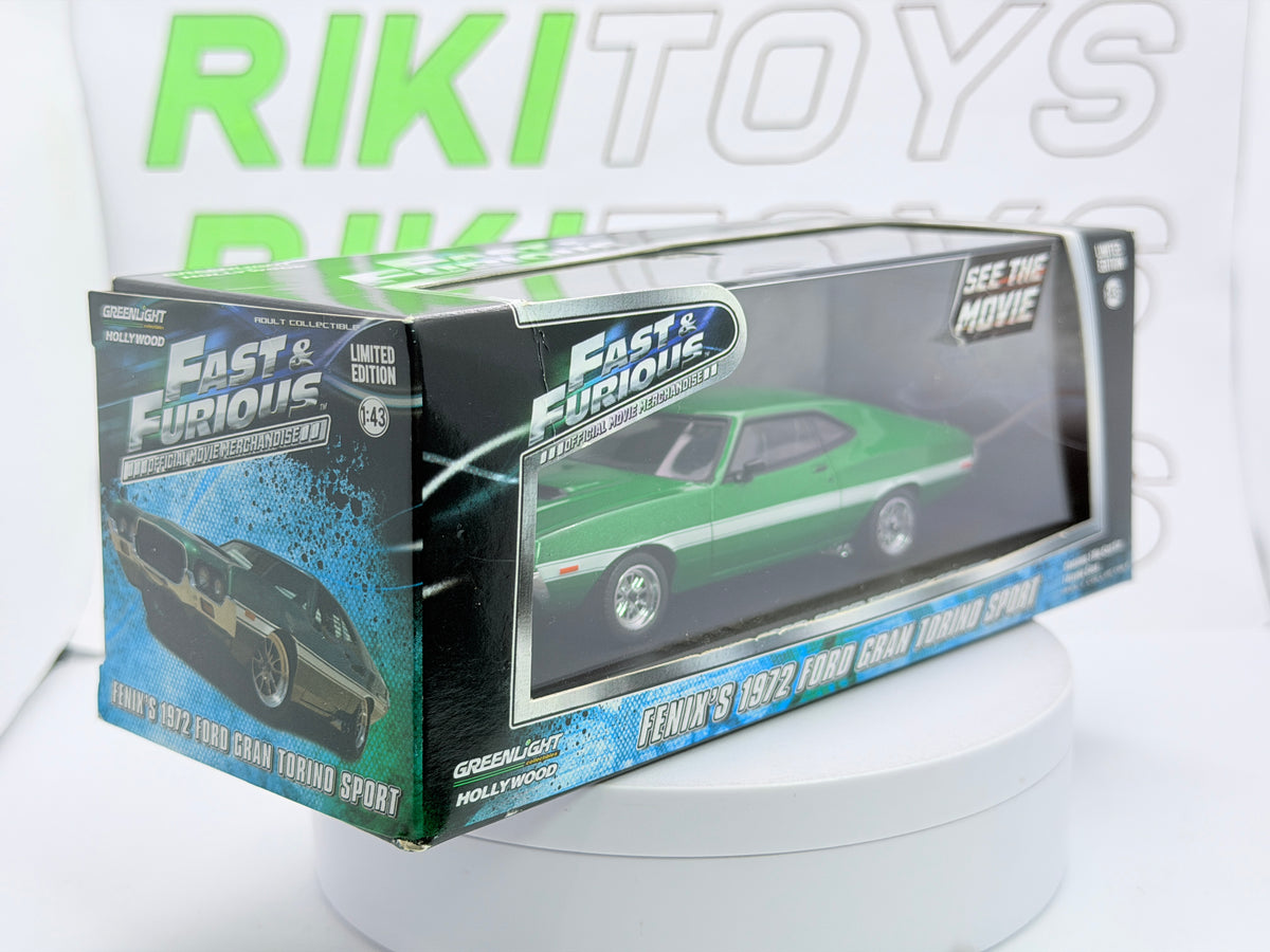 Ford Gran Torino Greenlight 1/43 Verde 1972