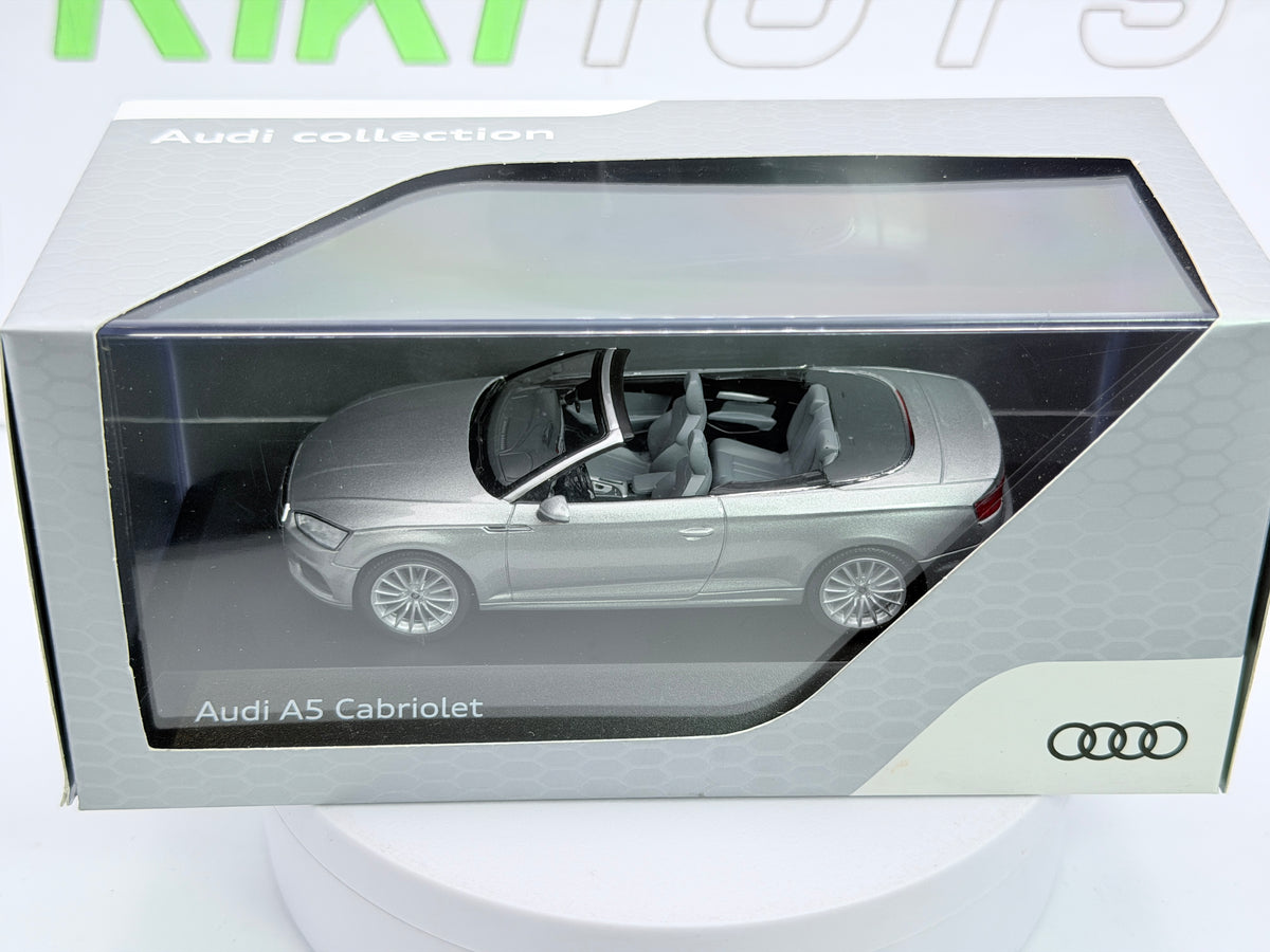 Audi A5 Cabriolet 1/43 Argento