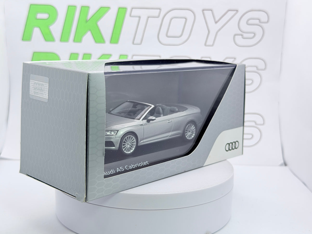 Audi A5 Cabriolet 1/43 Argento