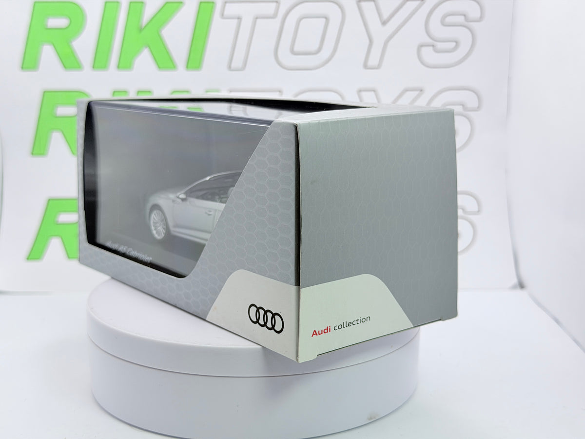 Audi A5 Cabriolet 1/43 Argento