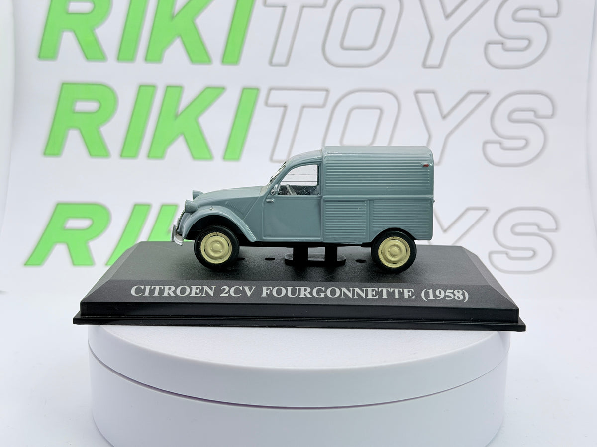 Citroen 2CV Furgone Edicola 1/43 Grigio