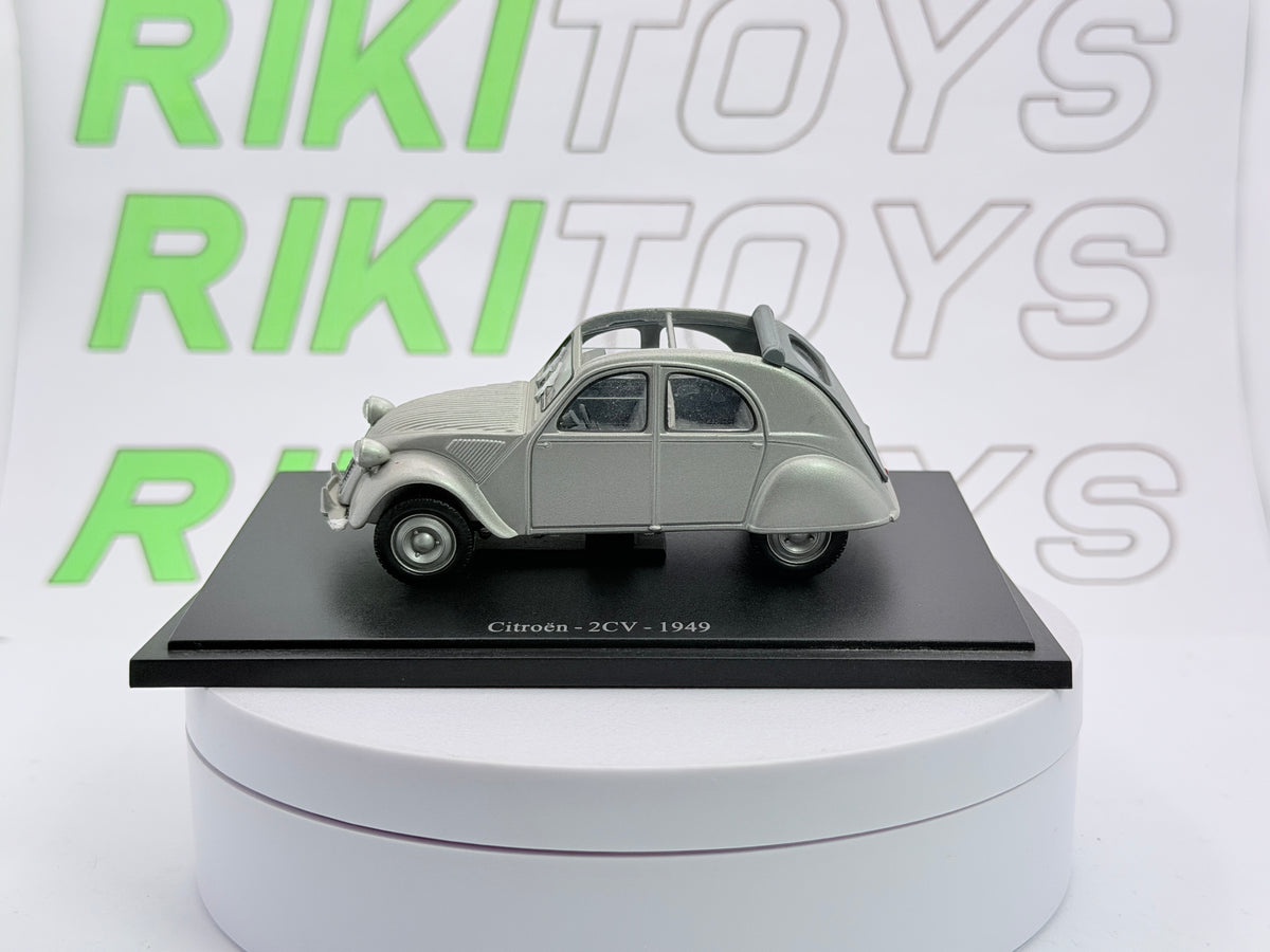 Citroen 2CV Edicola 1/43 Argento