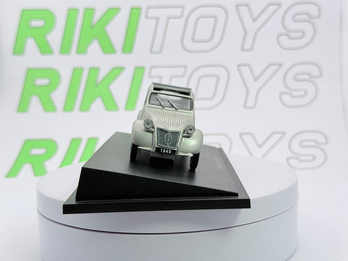 Citroen 2CV Edicola 1/43 Argento